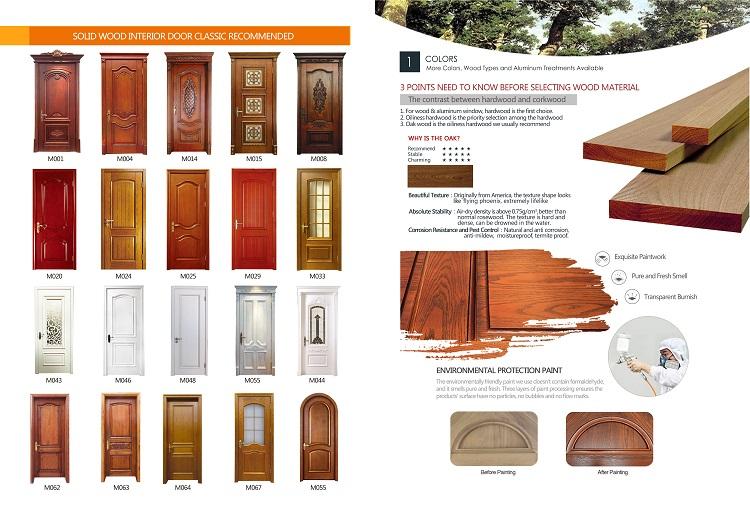 Solid Wood Interior Door Classic Recommended