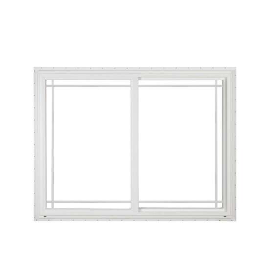 48x48 White Color Vinyl PVC uPVC Sliding window - Euro-Sino Windows ...