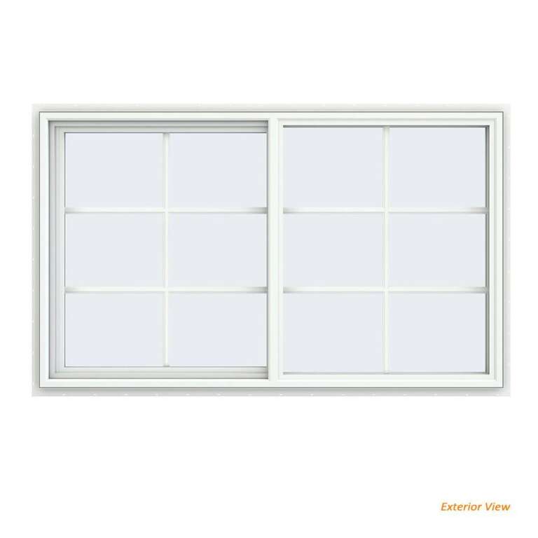 35.5 x 65.5 replacement windows with grids