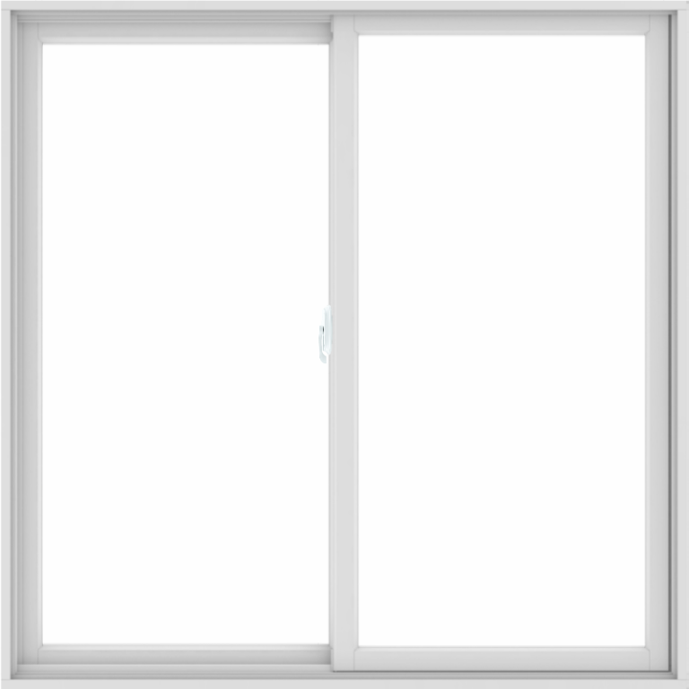 60x60 59.5x59.5 White Vinyl Sliding Window - Euro-Sino Windows & Doors ...