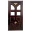 Craftsman Rubber Wood Door Design with Tempered Glass - Euro-Sino ...