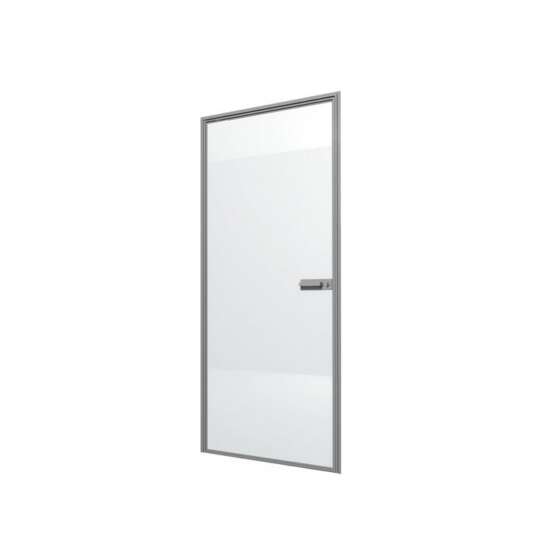 China WDMA Aluminium Alloy Frosted Glass Door Interior Opaque Glass Glass Bathroom Door