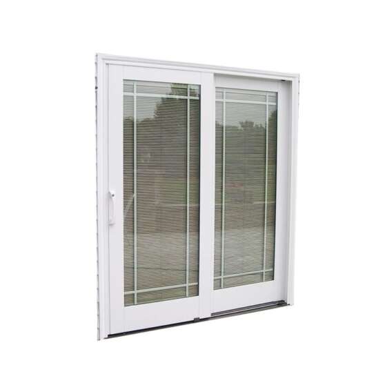 China WDMA Florida Approval Wind Pressure Resistance Sliding Door With Grill