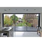 ESWDA Hurricane Impact Large Patio Slimline Sliding Glass Doors With ...