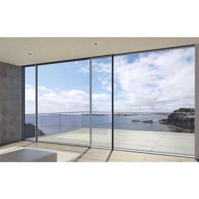 ESWDA Hurricane Impact Large Patio Slimline Sliding Glass Doors With ...