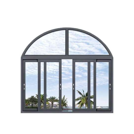 WDMA Powder Coated Aluminum Sliding Window